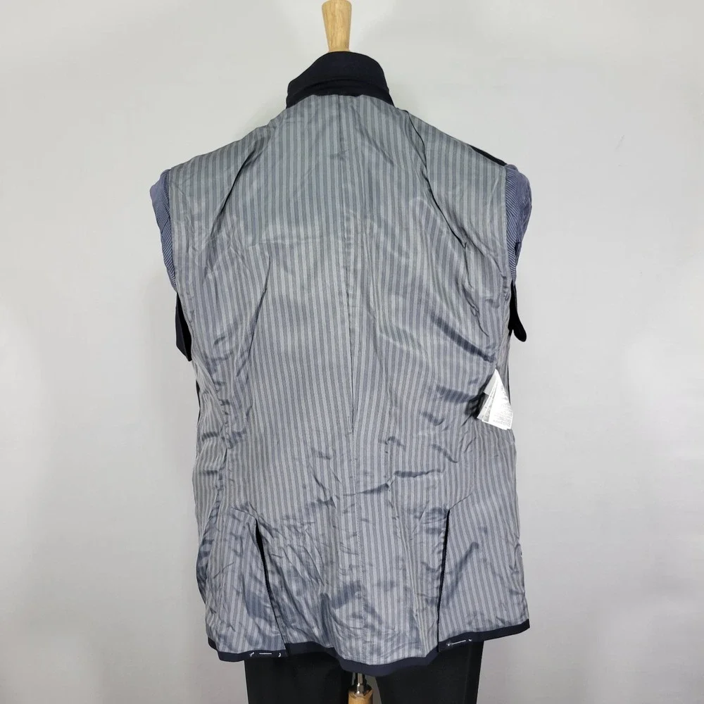 Banana Republic Men's Sport‎ Coat Blazer Suregon Tarbaldo Togna Wool Navy 42R